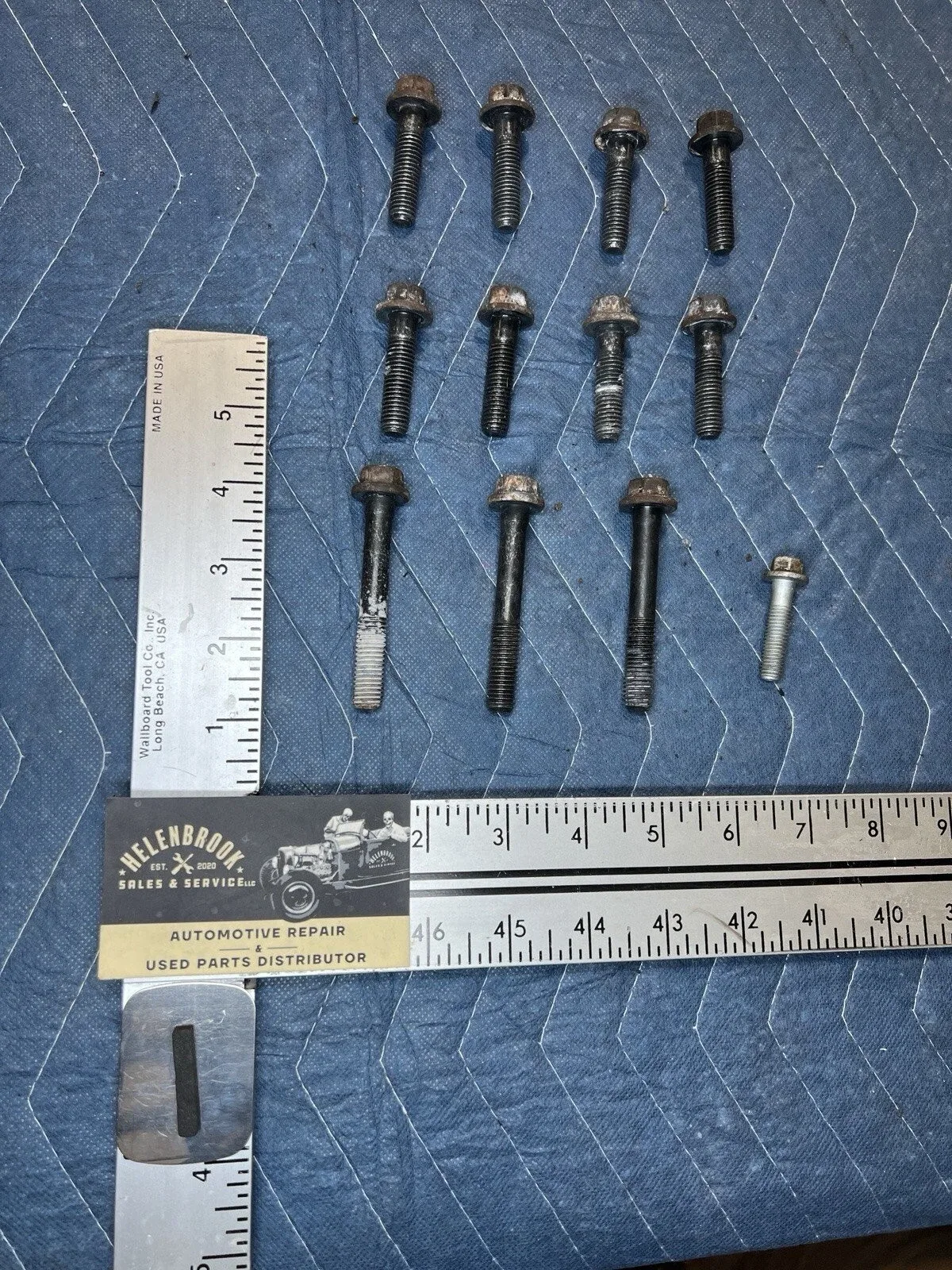 2008-2015 Volvo XC70 S80 Automatic Transmission Bell Housing Bolts OEM #4214E