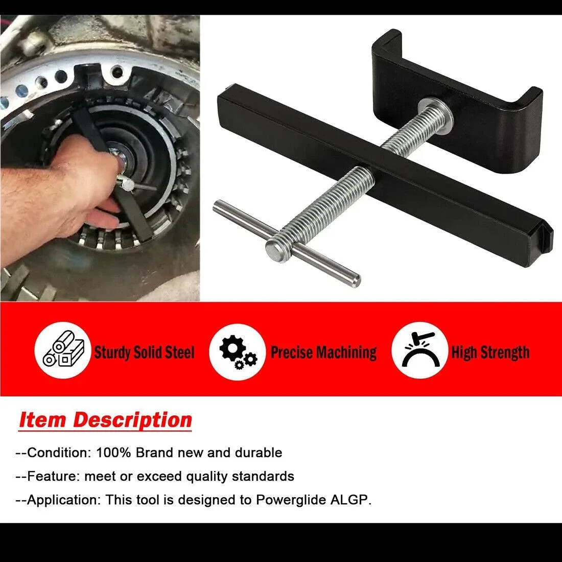 T-0149 Input Clutch Housing Spring Compressor Tool for GM 700R4 4L60E 4L65E 4L70 image 4