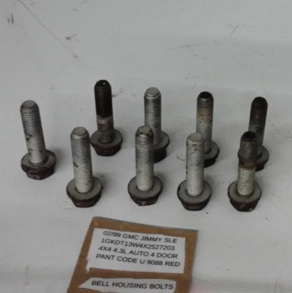 1995-2005 GMC Jimmy SLE 9 Bell Housing Bolts OEM