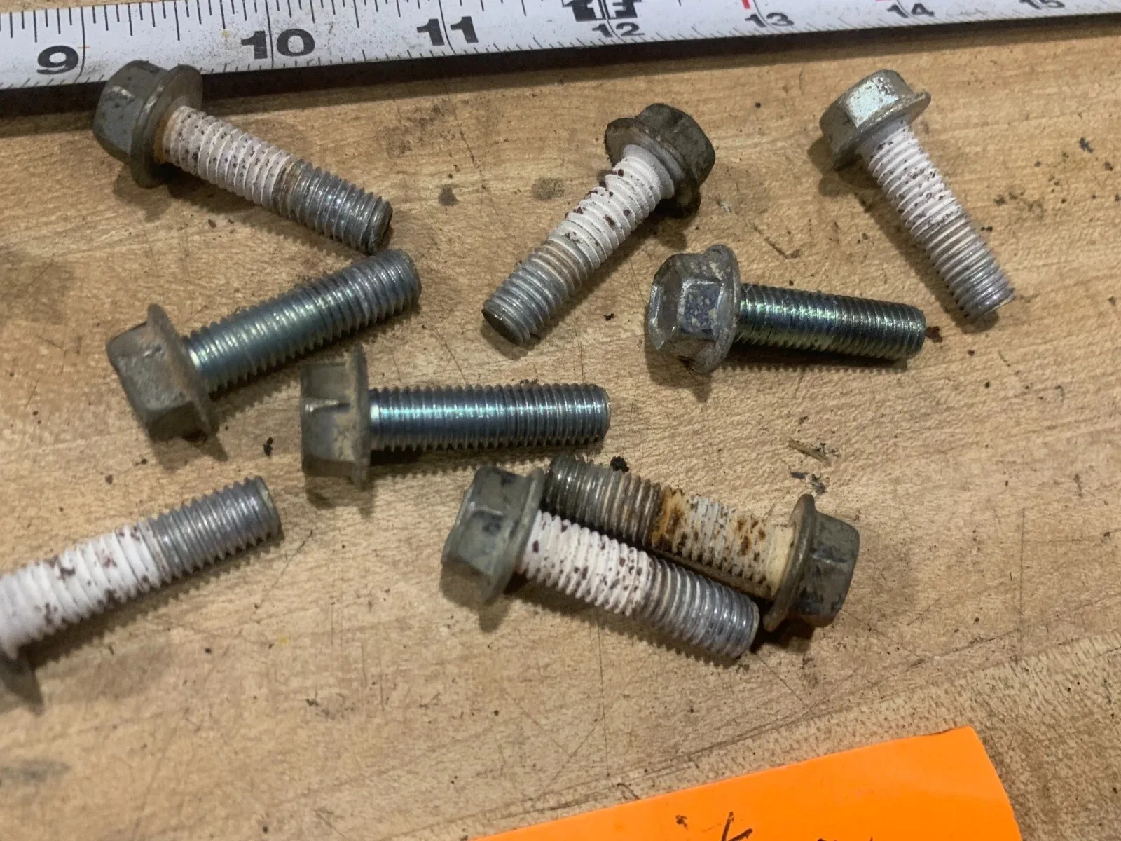 2006-2008 GRAND VITARA TRANS. EXTENSION HOUSING BOLTS SET OF 10 image 4