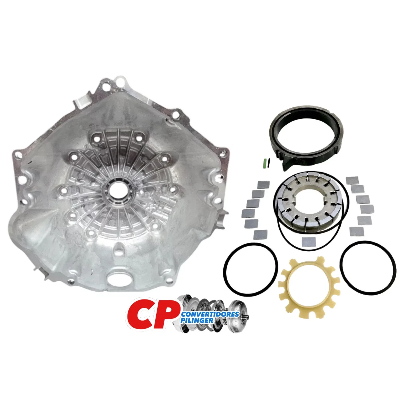 GM CHEVY 6L80 6L80E Bell Housing With Rotor Repair Kit With new Slide 2007-Up