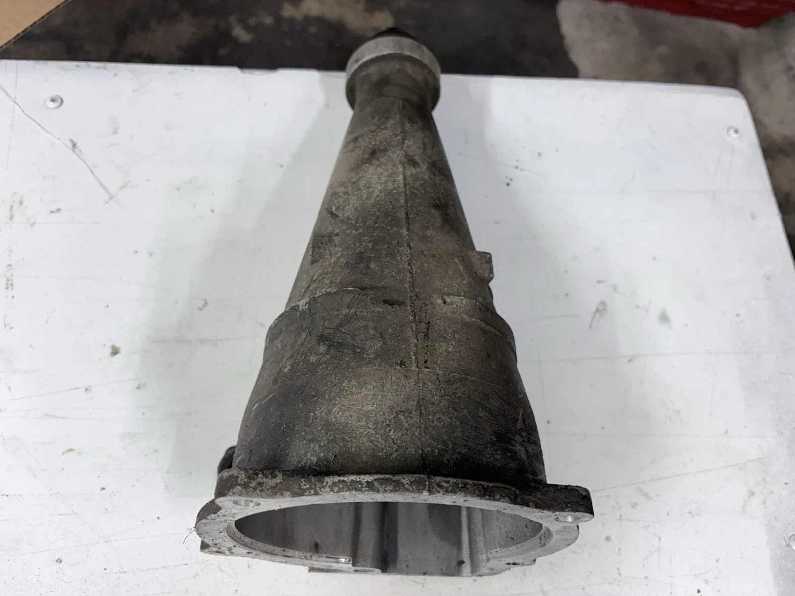 1965 Ford C4 Automatic Transmission Tail Housing Aluminum image 2