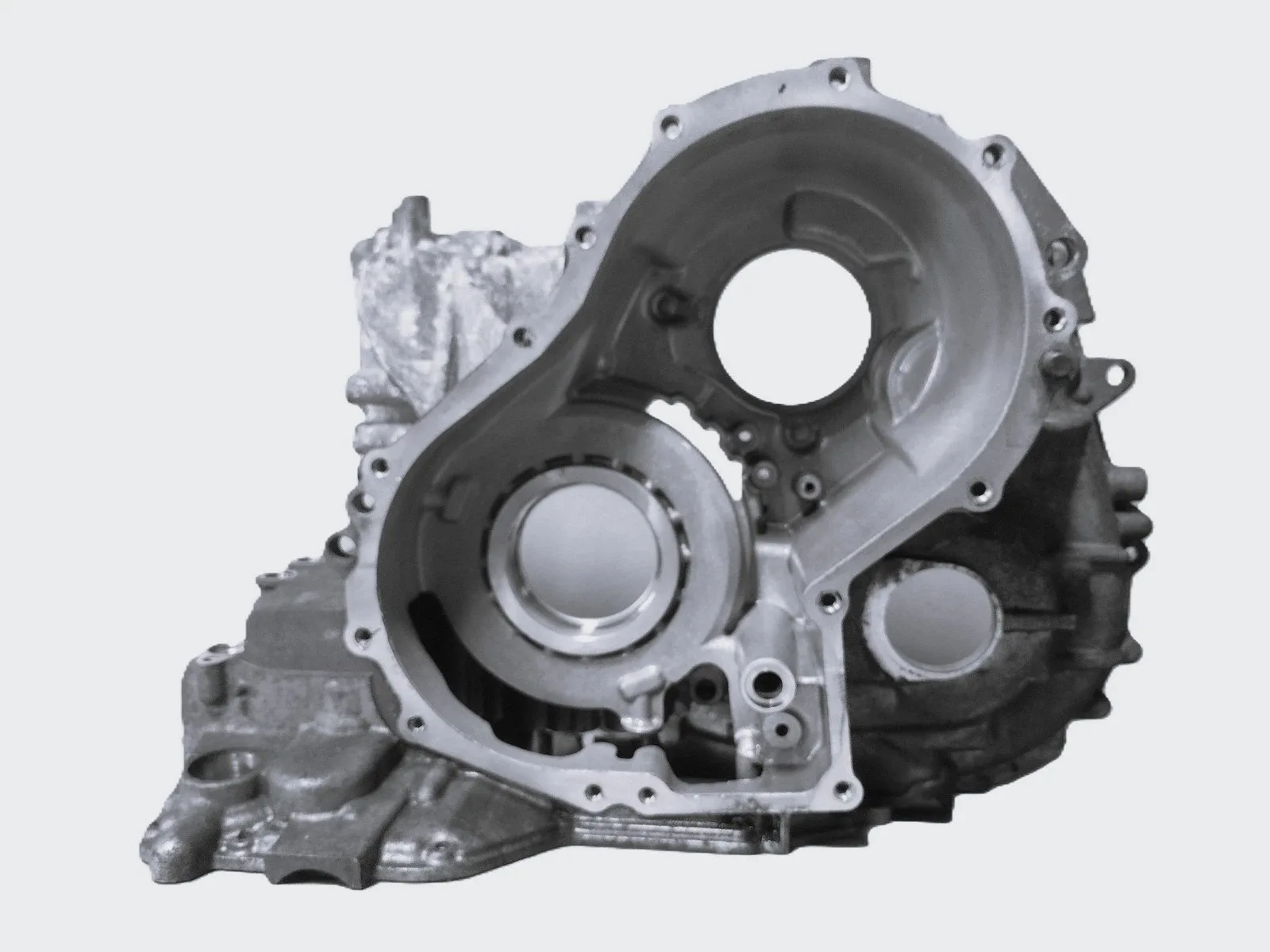 JF009E RE0F08B CVT Trans Case Housing 2010-2014 Nissan Cube Versa 1.8L Cast ALO image 2