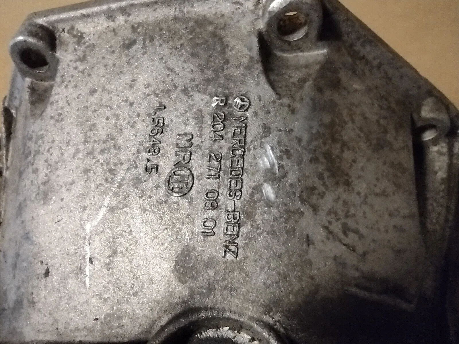 Mercedes 722.9 7G-Tronic 1.8L Bell Housing Pump Cover Cast 2042710801 image 3