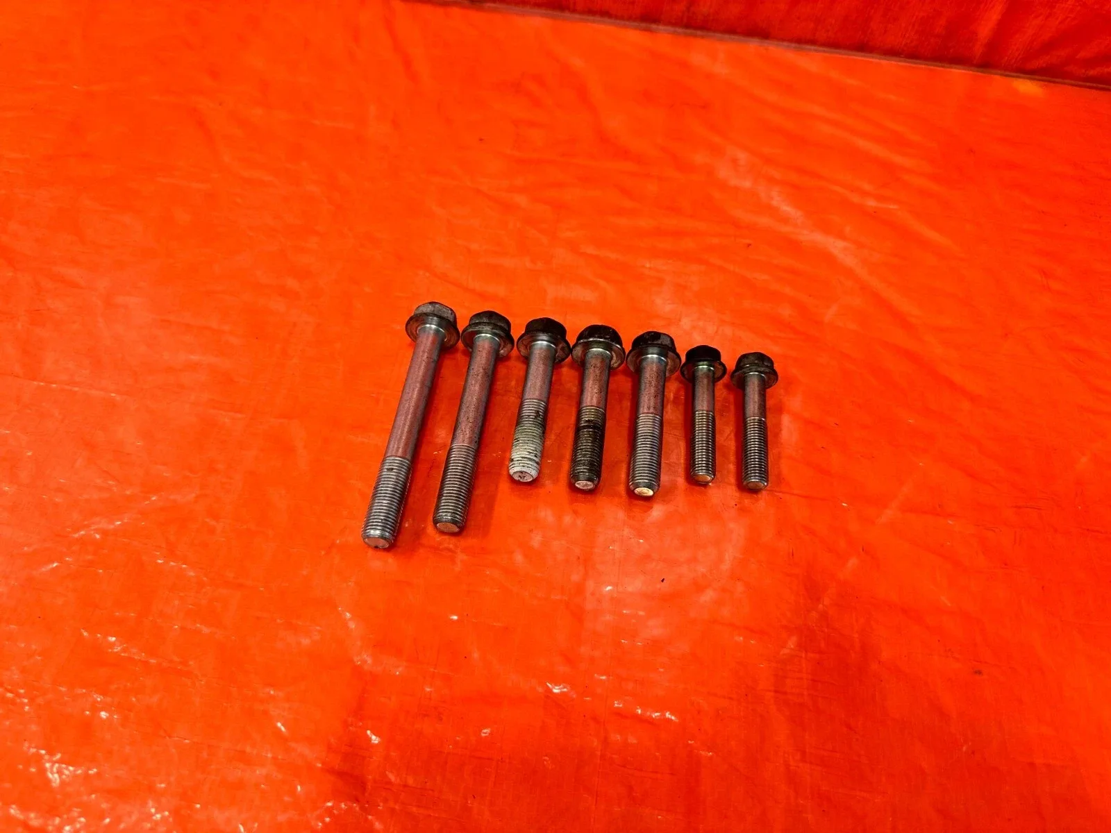09-14 ACURA TSX - K24Z3 TRANSMISSION BELL HOUSING BOLTS HARDWARE - OEM #279 image 4