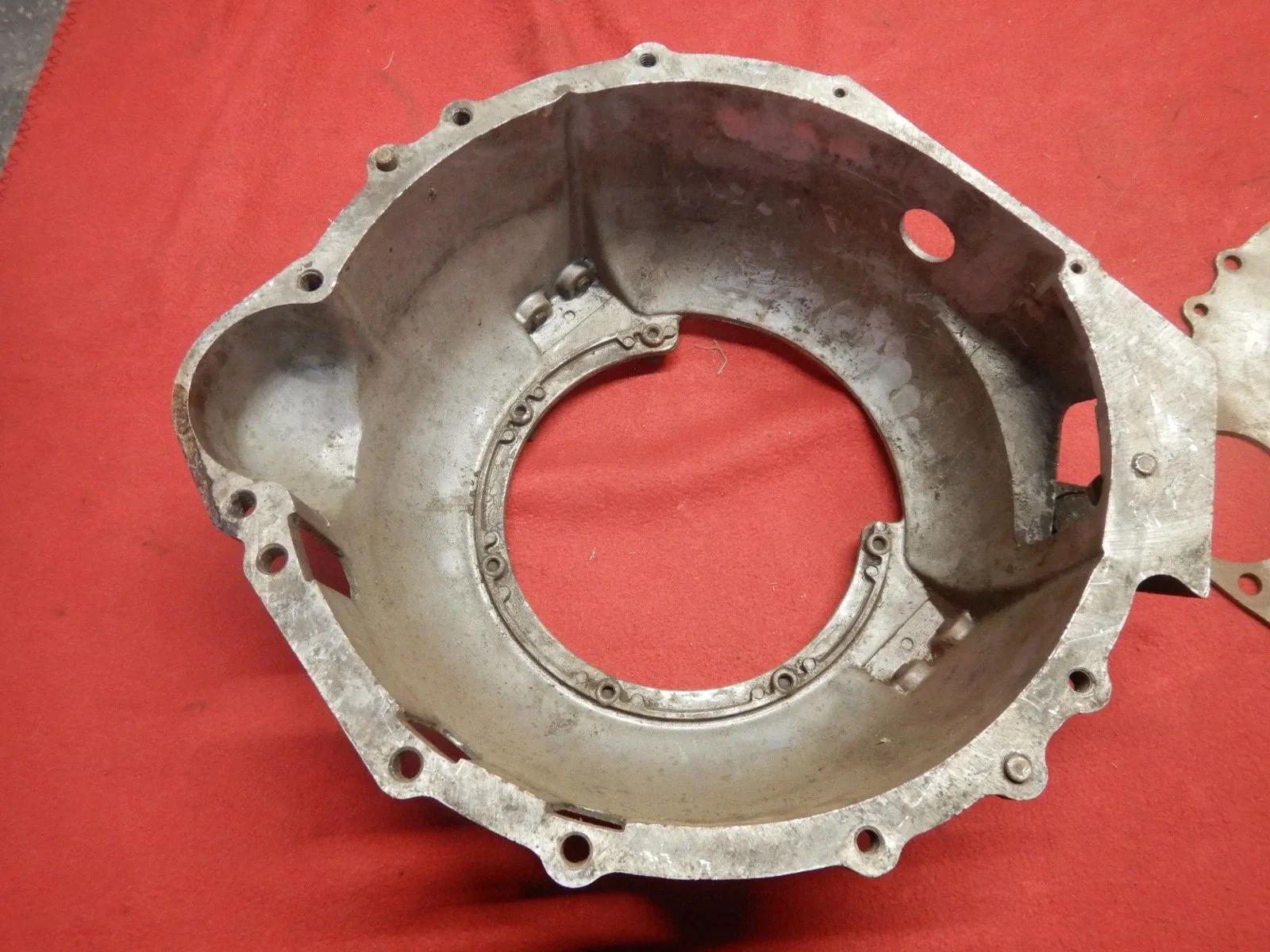 55-58 STUDEBAKER CHAMPION 6 CYL Automatic Transmission Bell Convertor Housing image 2