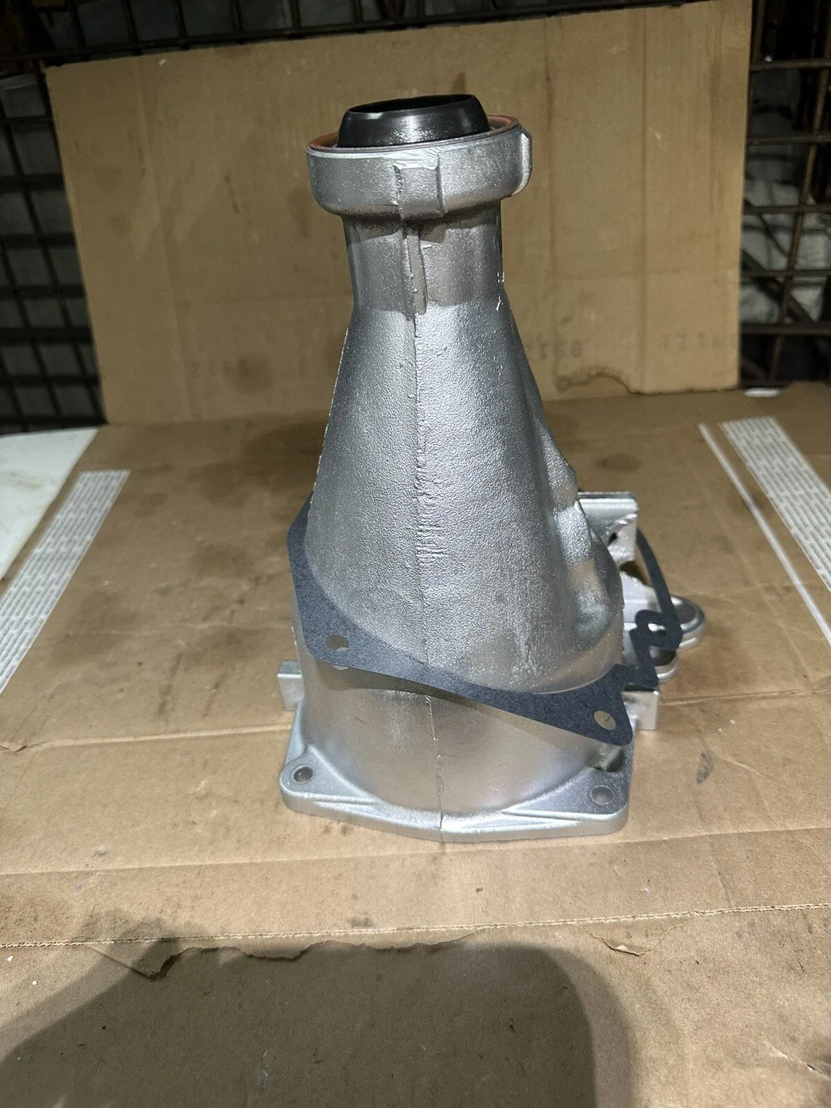 4R75W 4R70W TRANS TAIL EXTENS HOUSING F3LP-7A040-AA 10-1/2” TALL NO SENSOR HOLE image 3