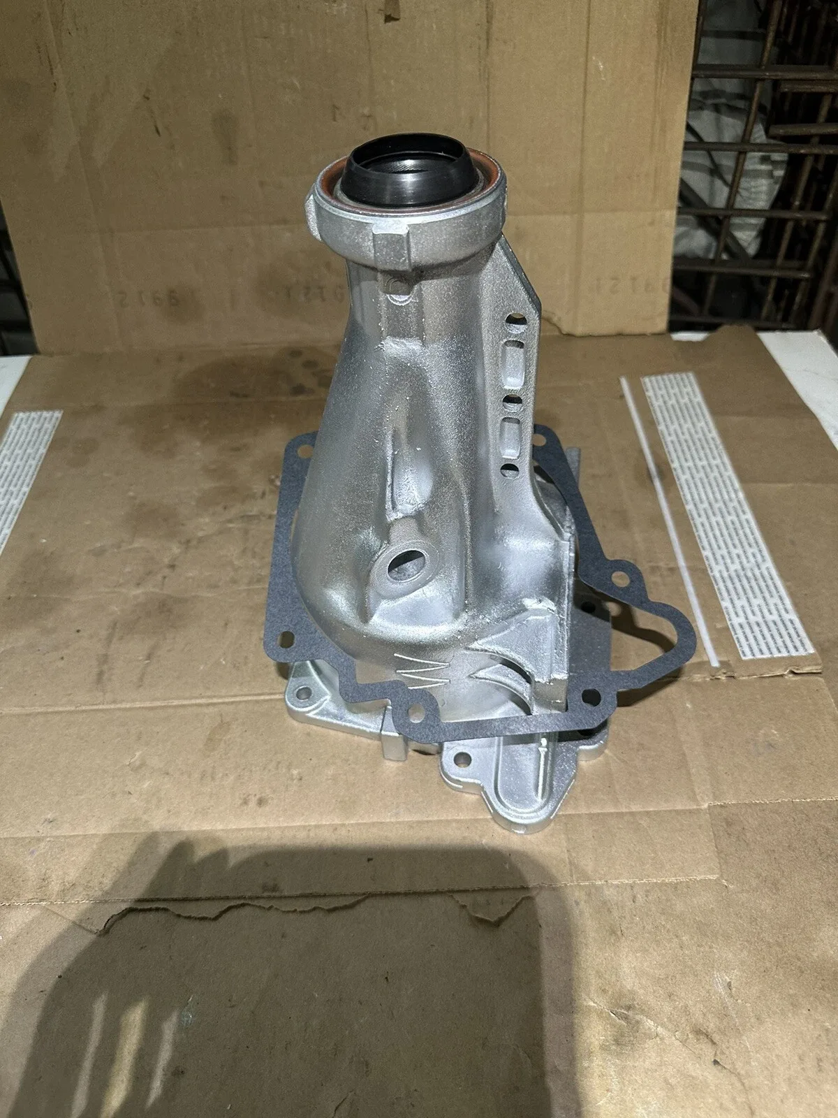 4R75W 4R70W TRANS TAIL EXTENS HOUSING F3LP-7A040-AA 10-1/2” TALL NO SENSOR HOLE