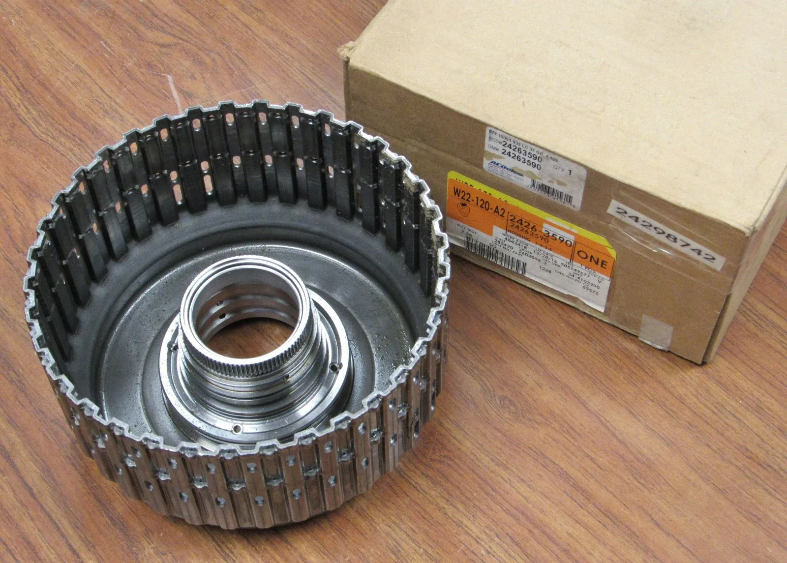 New ACDelco GM OEM 24298742/24263590 Automatic Transmission Clutch Housing image 2