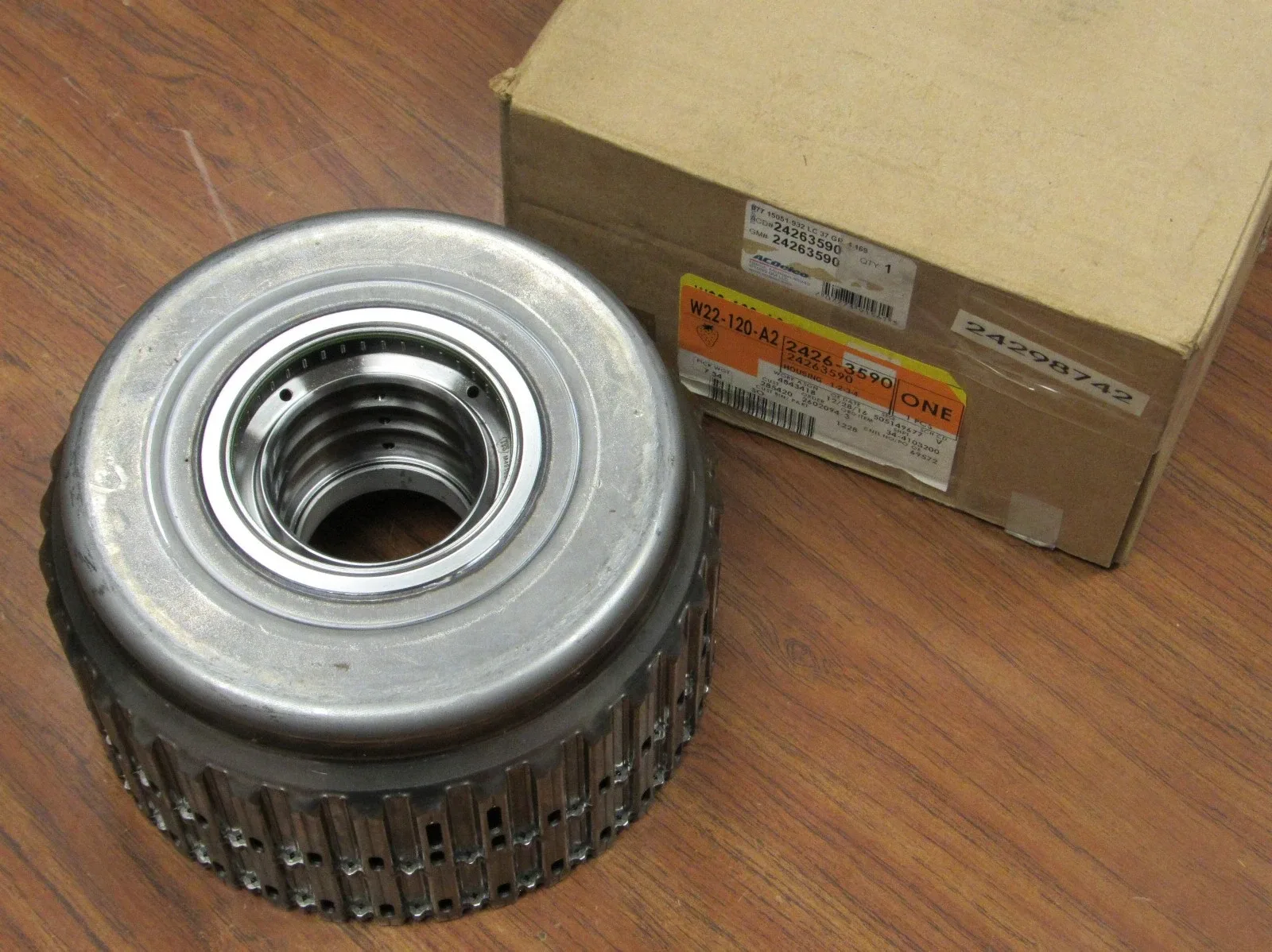 New ACDelco GM OEM 24298742/24263590 Automatic Transmission Clutch Housing