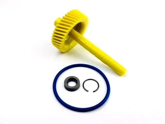 TH400 41 Tooth Driven Speedometer Gear & Housing W/ O-Ring Seal & C-Clip image 2