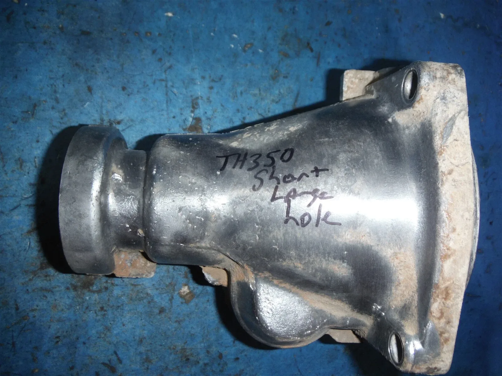 Th350, 350 GM Transmission Short 6" tail / extension housing w/ large speed hole image 2