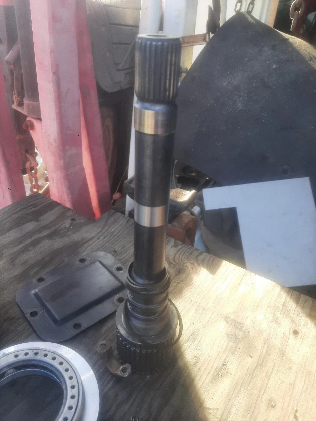 2001-2007 Allison 1000 duramax C1-C2 housing / turbine shaft image 3