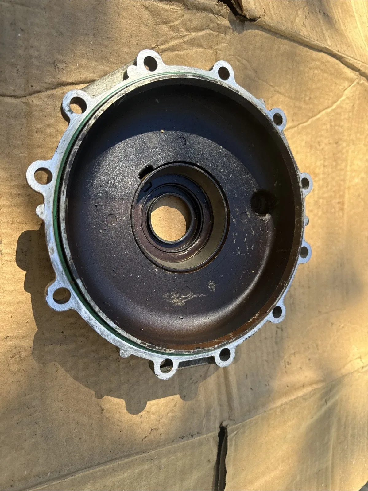 2006-2012 Bentley Flying Spur Automatic Transmission Side Cover Genuine OEM V24 image 2