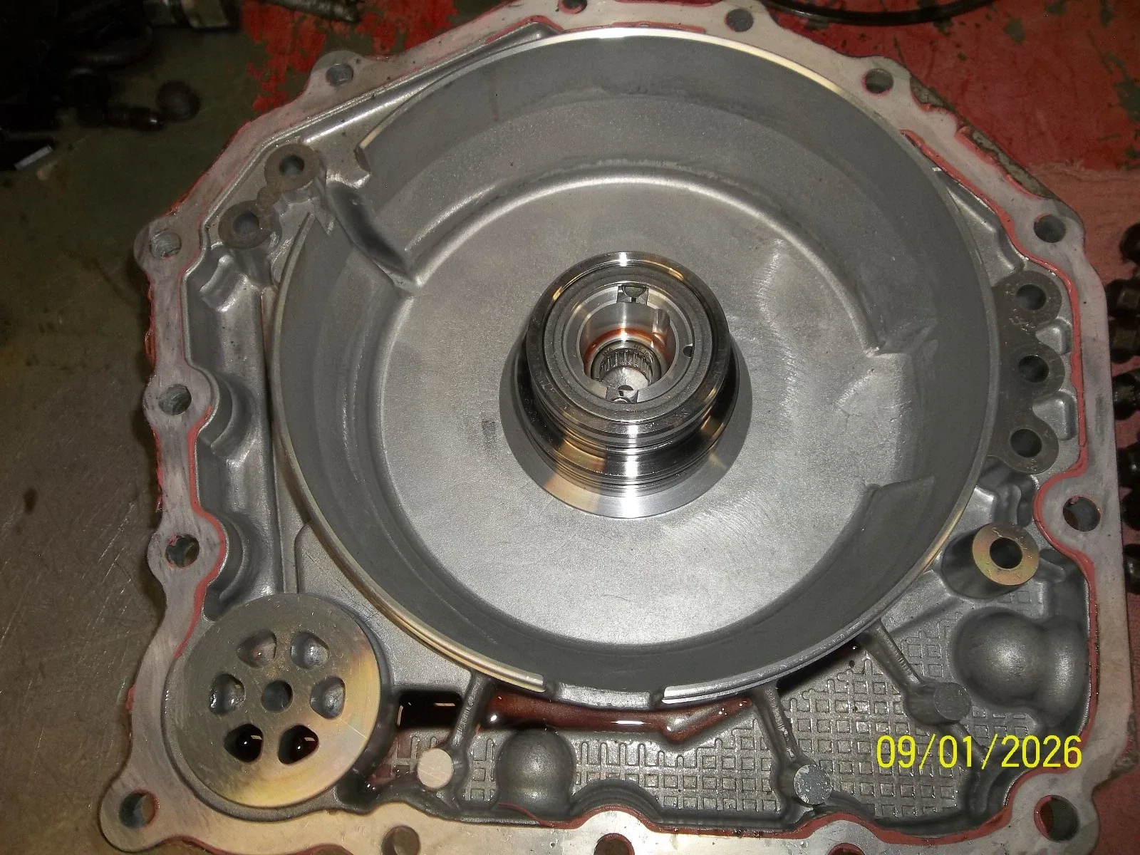 Hyundai Kia A5HF1 Auto Transmission Side Cover 2006-2014 3.3L 3.8L image 2