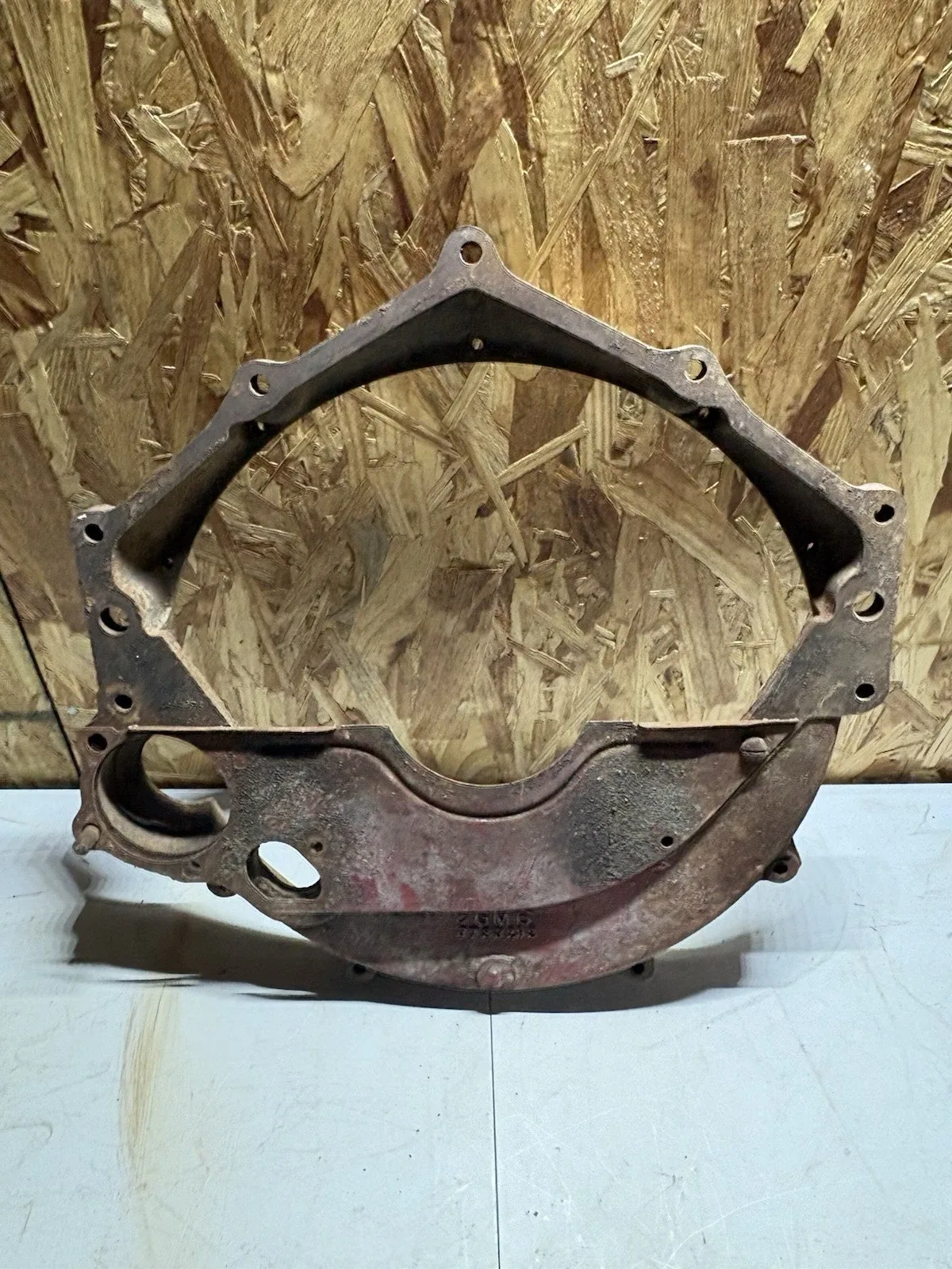 OEM Chevy Powerglide Transmission Adapter Plate/Bell Housing Spacer; 3733293. image 2