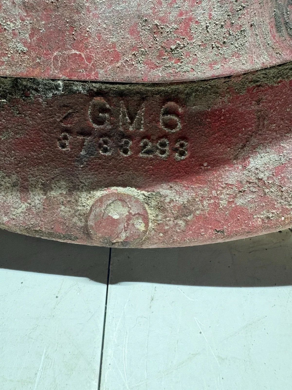 OEM Chevy Powerglide Transmission Adapter Plate/Bell Housing Spacer; 3733293. image 3