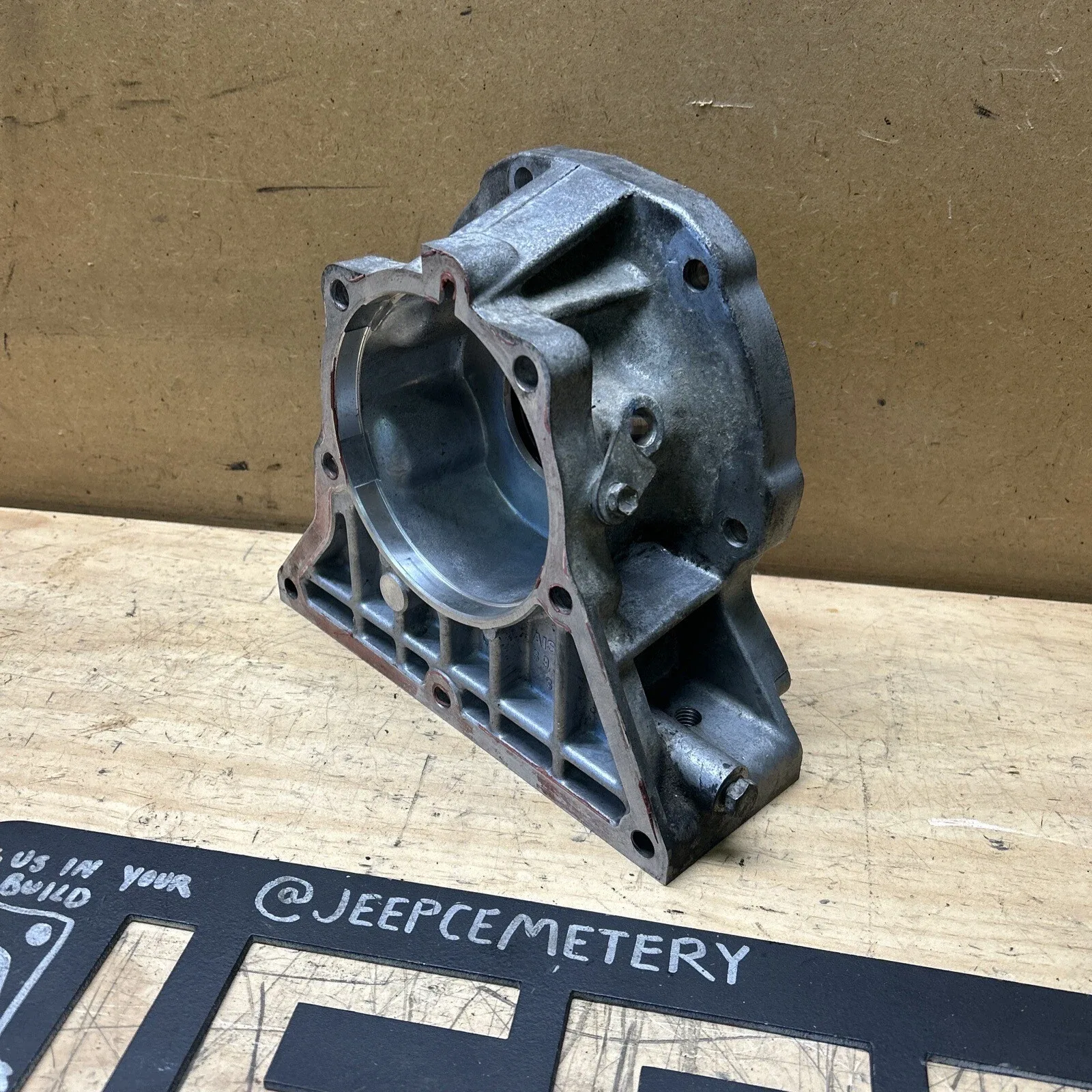 87-96 Jeep Cherokee XJ AW4 Transmission Tail Shaft Housing Transfer Case Adapter image 2
