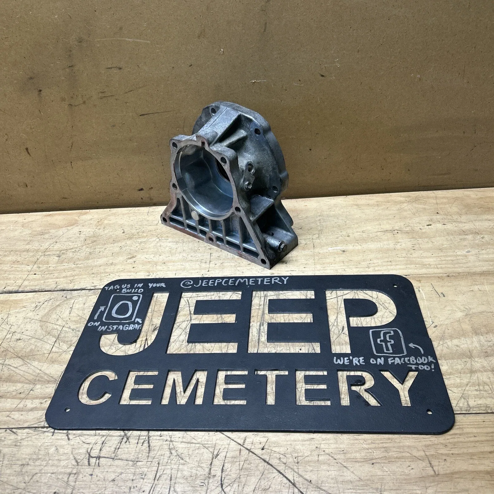 87-96 Jeep Cherokee XJ AW4 Transmission Tail Shaft Housing Transfer Case Adapter