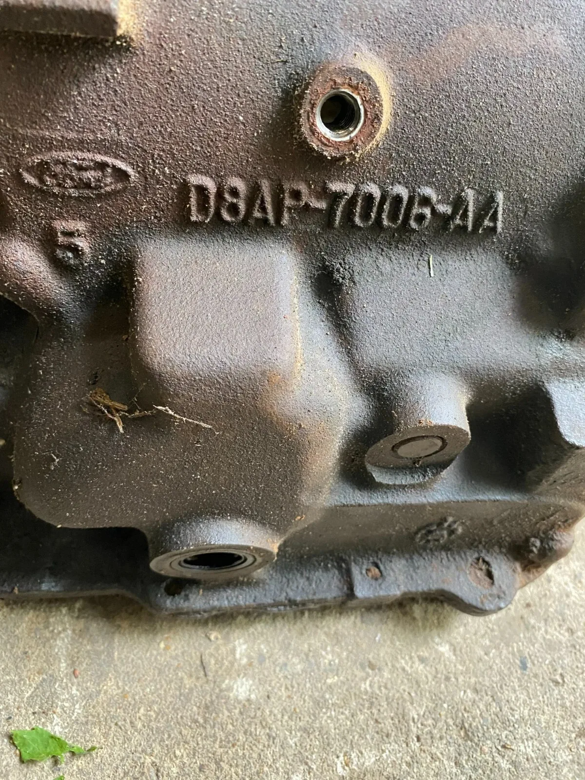 1978 Ford FMX Automatic Auto Transmission main cast case housing 78 77 76 75 74? image 2