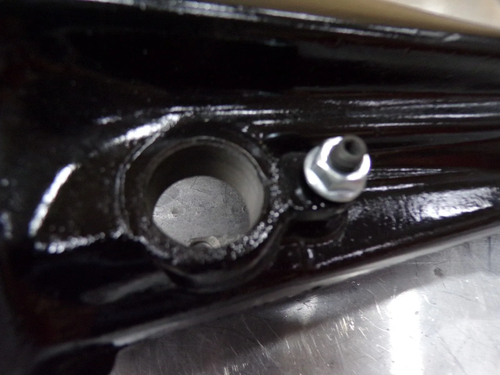 TH 350 Tail Housing, 9 Inch, New Seal and Bushing image 4