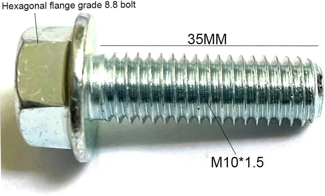Zinc-Plated LS Engine Transmission Bolts - Heavy Duty 8.8 Grade for Performance image 3
