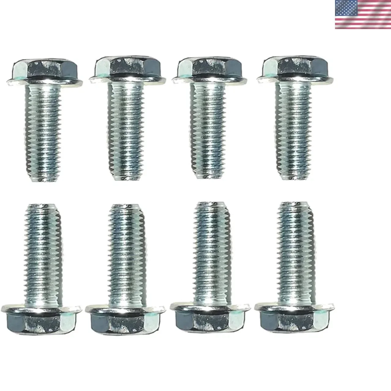 Zinc-Plated LS Engine Transmission Bolts - Heavy Duty 8.8 Grade for Performance