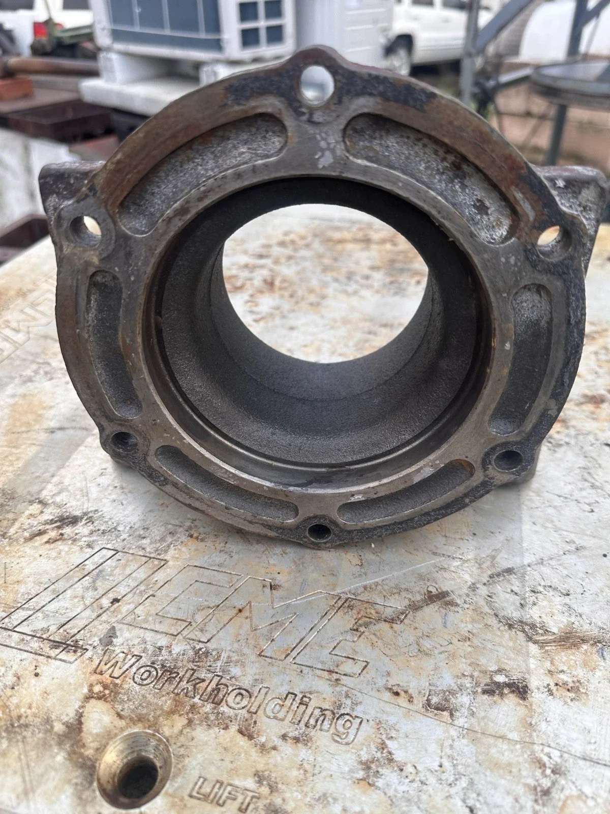 CHEVROLET GMC K10 K30 NP208 NP241 700R4 TH350 Transfercase TRANSMSISSION Adapter image 2
