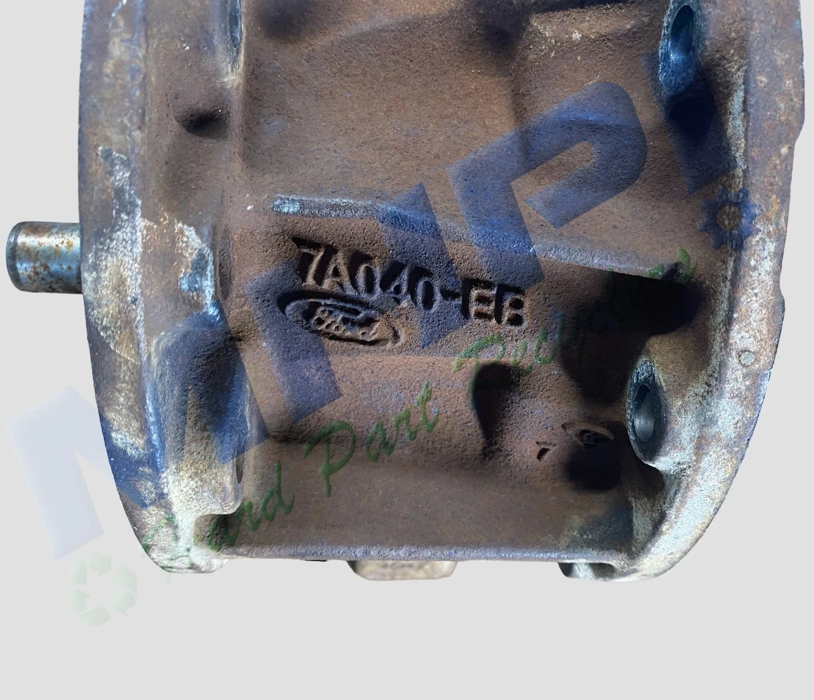 4R100 Extension Housing - Cast Iron - 4X4 -  Speed Sensor Hole - Cast #7A040-EB image 2