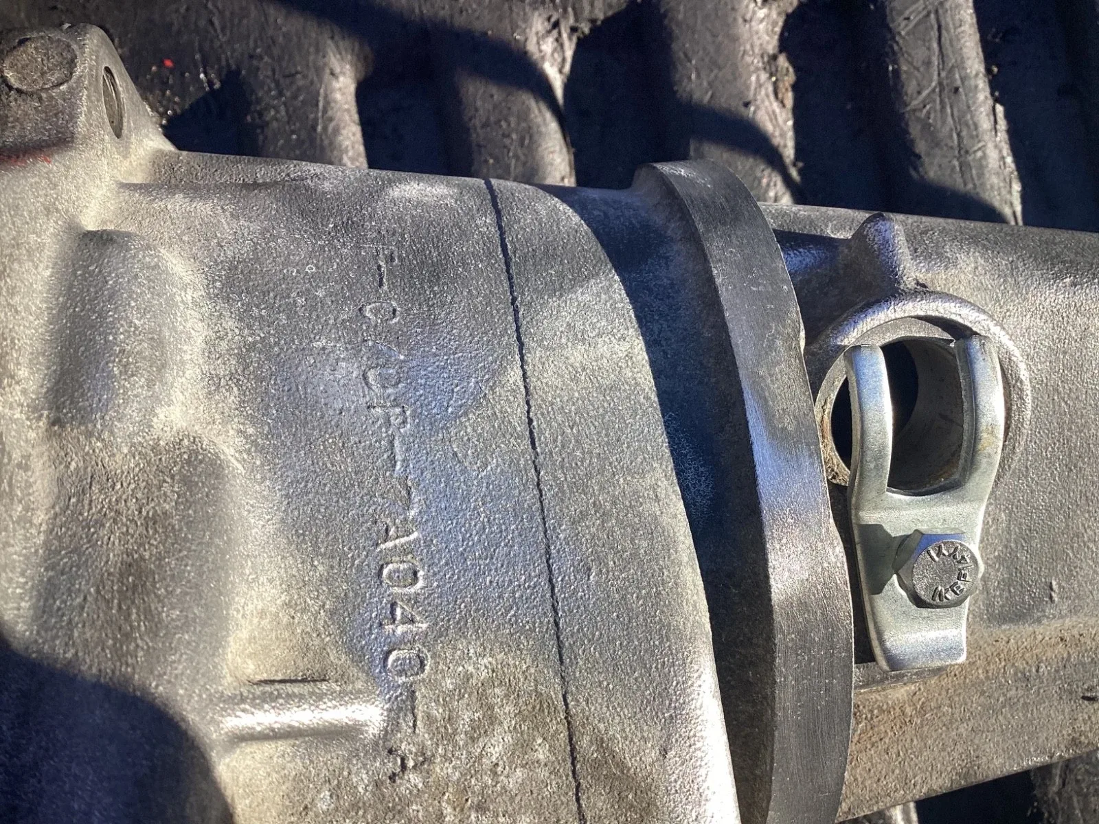 1968 Ford C4 Auto OEM Used Tail Housing Tail Extension C7OP-7A040-A     GOS image 3