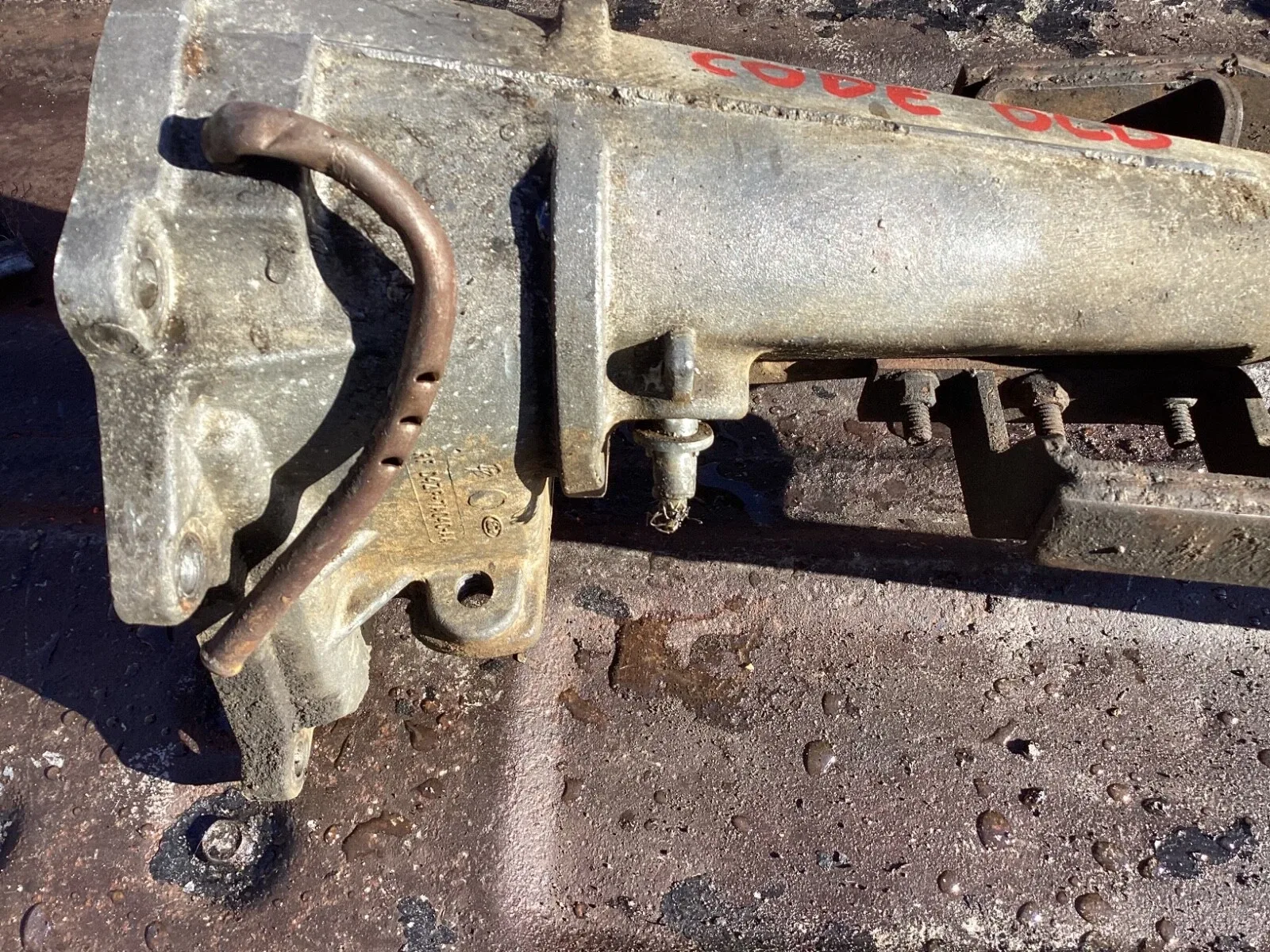 Ford C4 Auto OEM Used Tail Housing Tail Extension   WITH DAMPENER  Free Shipping image 2