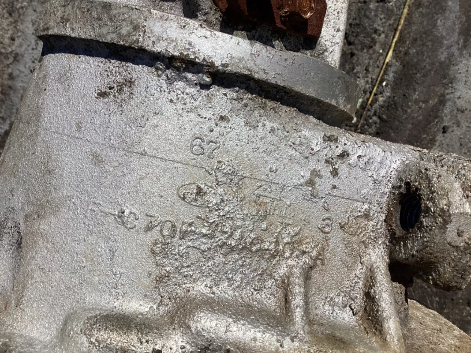 Ford C4 Auto OEM Used Tail Housing Tail Extension   WITH DAMPENER  Free Shipping image 4