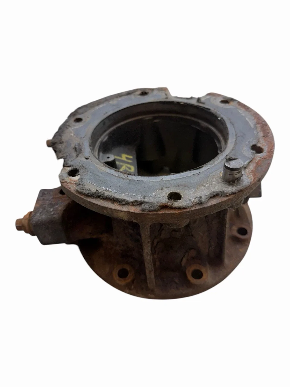 Ford 4R100 Transmission Tail Shaft Housing 4X4 Cast Iron w/ Speed Sensor Hole OE image 3