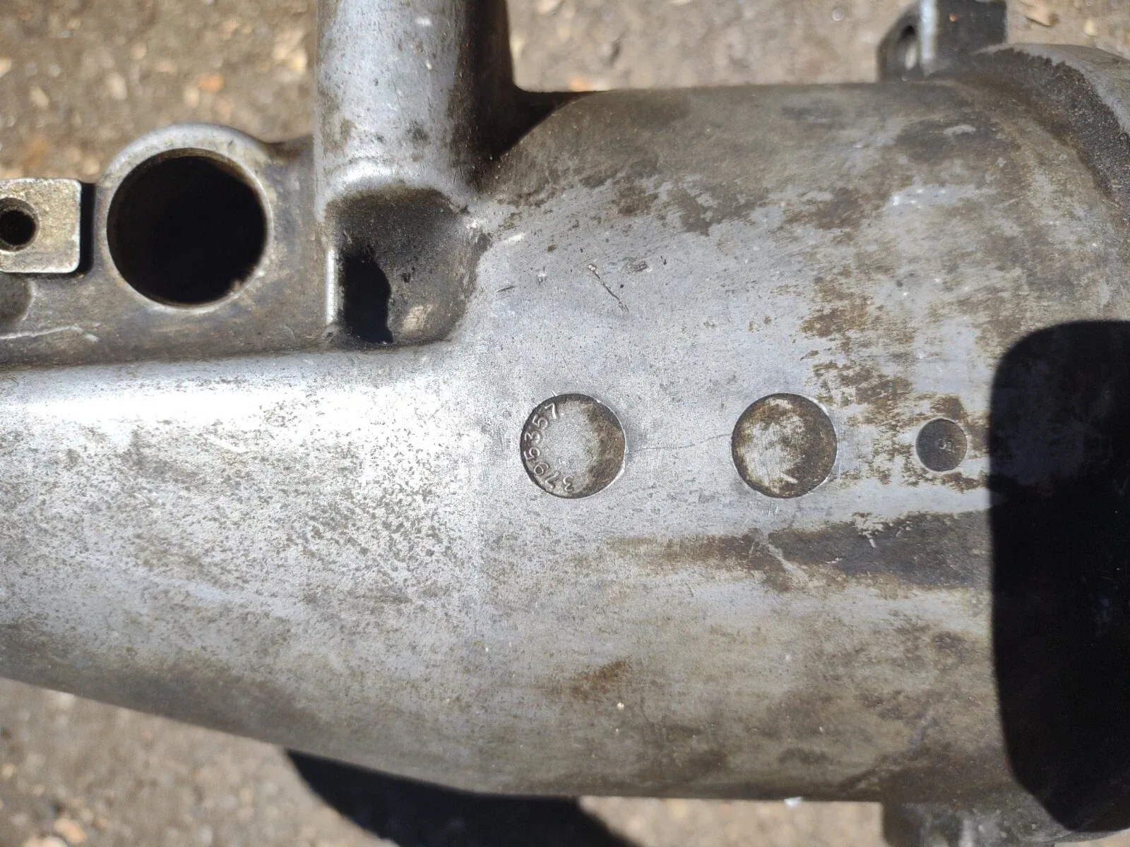 1962 Chevrolet Chevy Corvette Powerglide Tail Housing 3795357 image 2