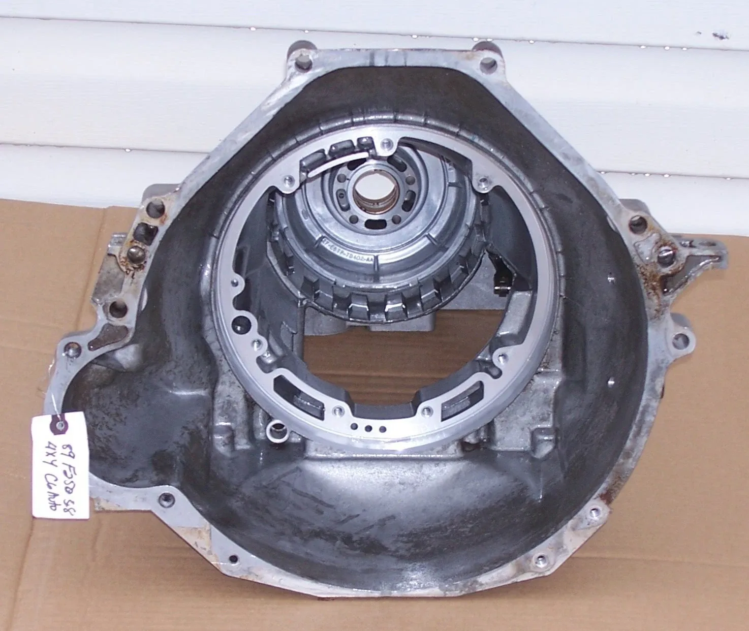 87 - 91 FORD F150 F250 BRONCO C6 AUTO TRANSMISSION EMPTY CASE E7TP-7006-CA image 4