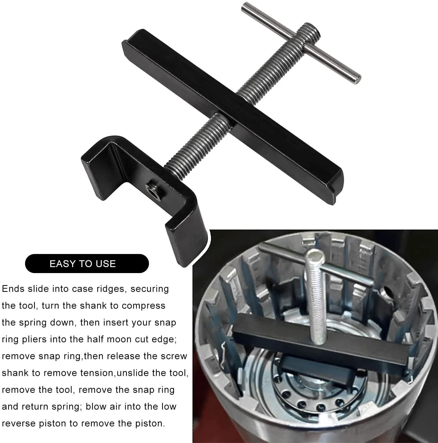 T-0149 Input Clutch Housing Spring Compressor Tool For GM 700R4 4L60E 4L65E 4L70 image 3
