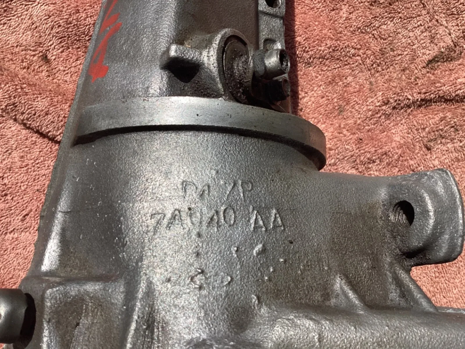 Ford   C4    Auto    OEM Used  Tail Housing Tail Extension   D4ZP-7A040-AA  ANC image 3