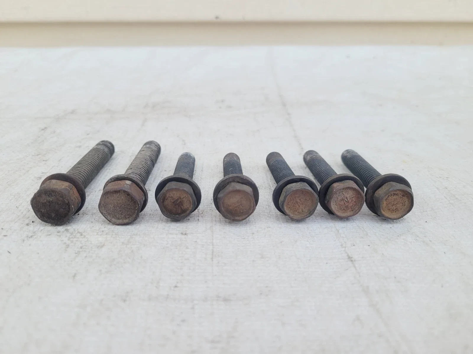 87-90 Jeep Wrangler TJ Automatic Transmission BOLTS to Motor Engine Hardware image 3