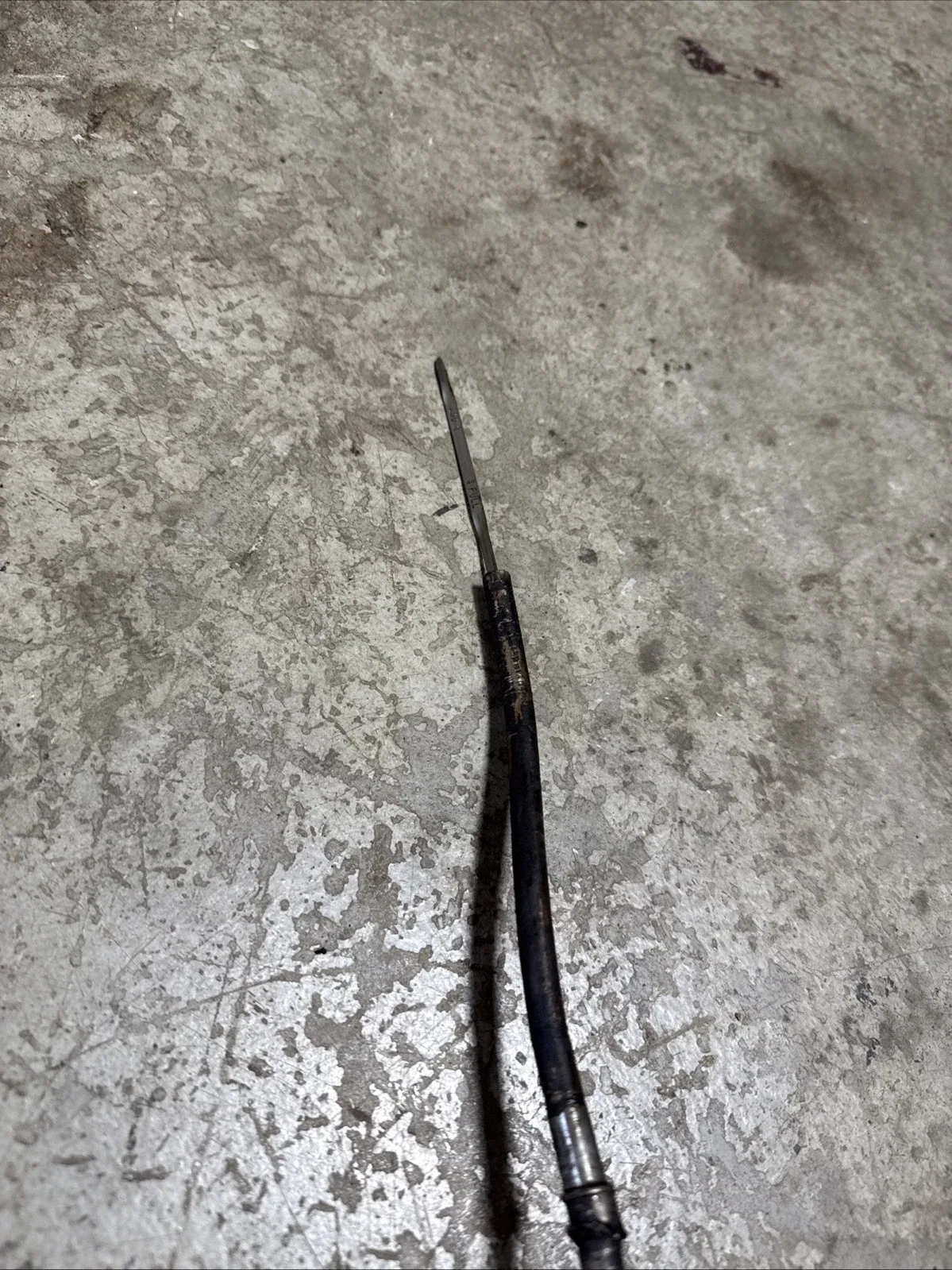 1987 Jeep Cherokee XJ 2.5 4 Cylinder Dipstick Tune/Housing + Dipstick OEM (TC87) image 4