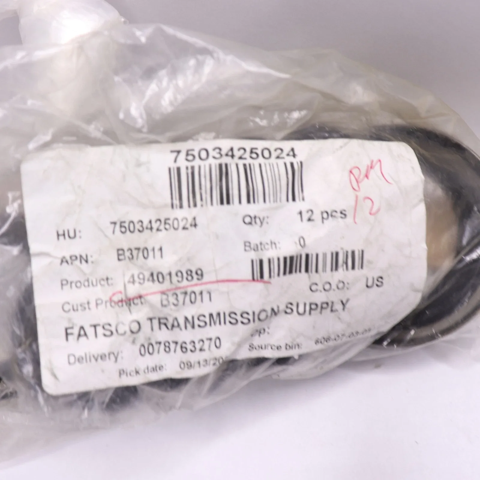 Adapter Housing Metal Clad Seal Automatic Transmission B37011 image 4