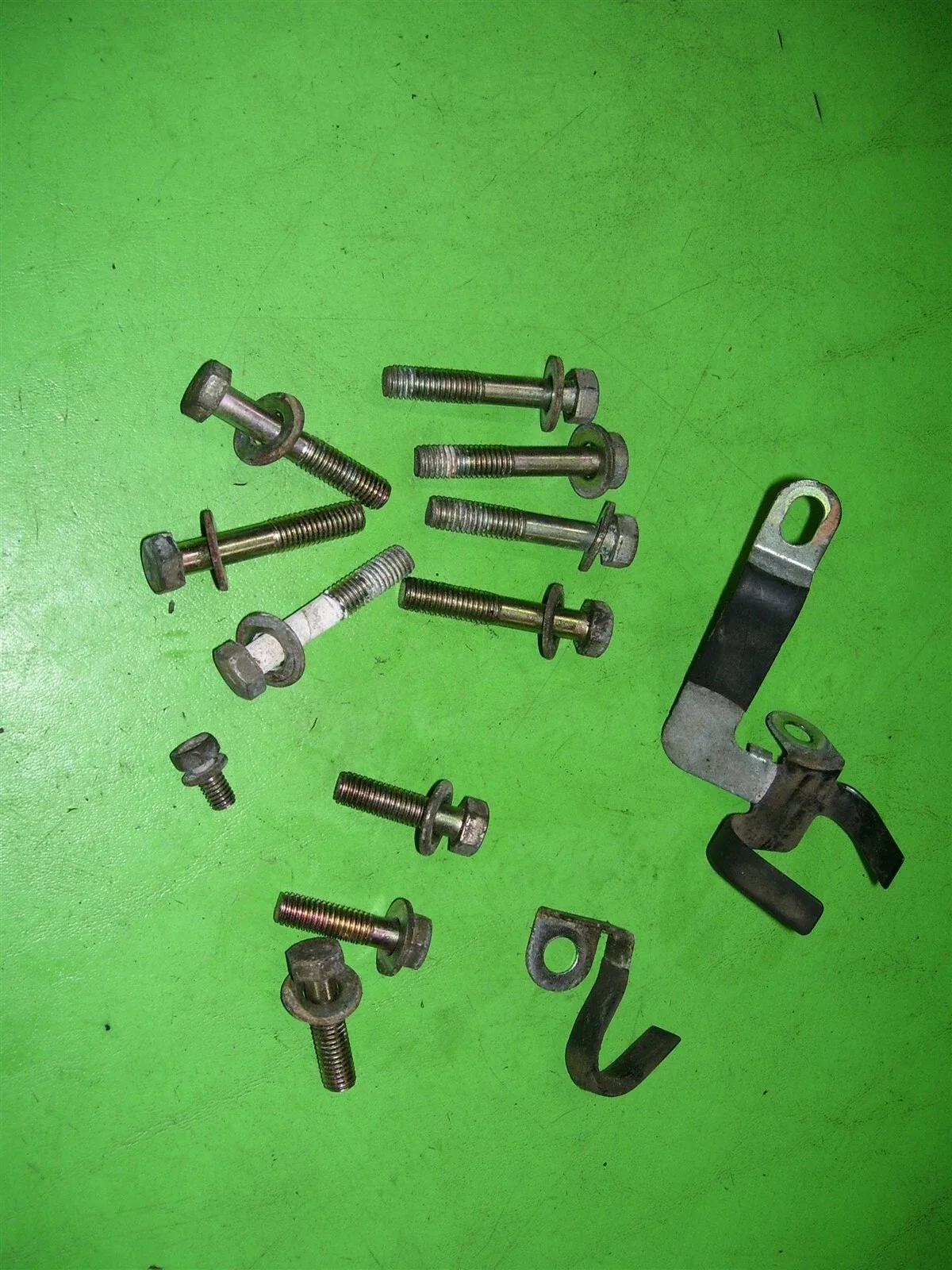 91 Nissan 300zx Z32 Automatic Transmission RE4R01A Tail Housing Mount BOLTS