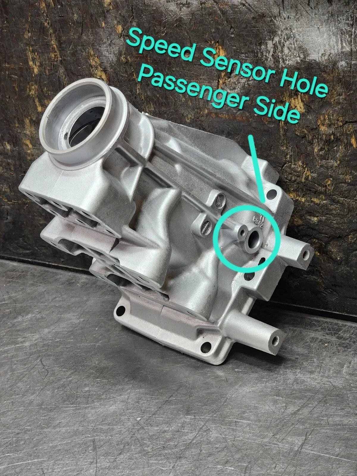 A340E TRANSMISSION EXTENSION HOUSING, 2WD "10" BOLT MOUNT #8942 image 3