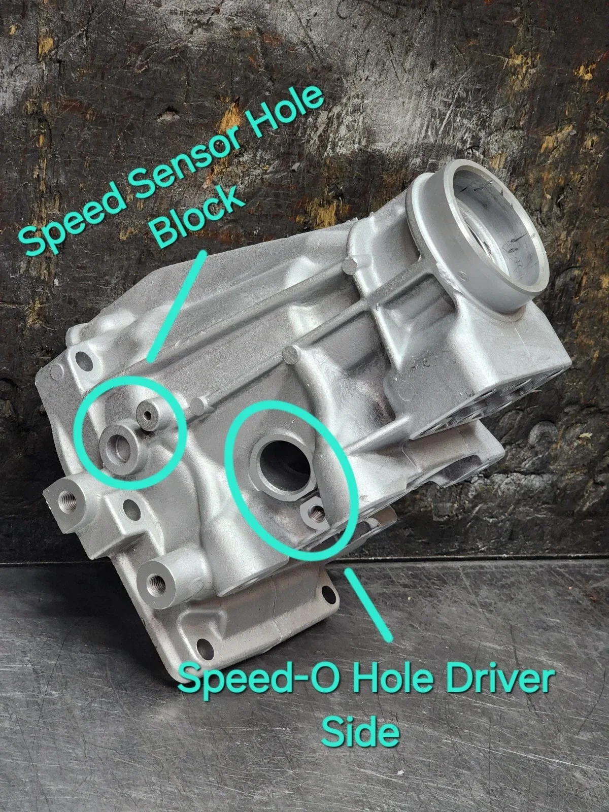 A340E TRANSMISSION EXTENSION HOUSING, 2WD "10" BOLT MOUNT #8942 image 4