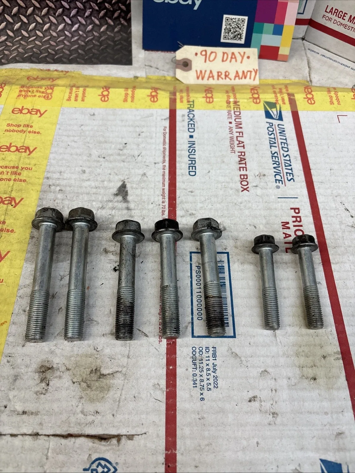 03-07 HONDA ACCORD 3.0L AUTOMATIC TRANSMISSION MOUNTING BOLT BELL HOUSING BOLTS image 2