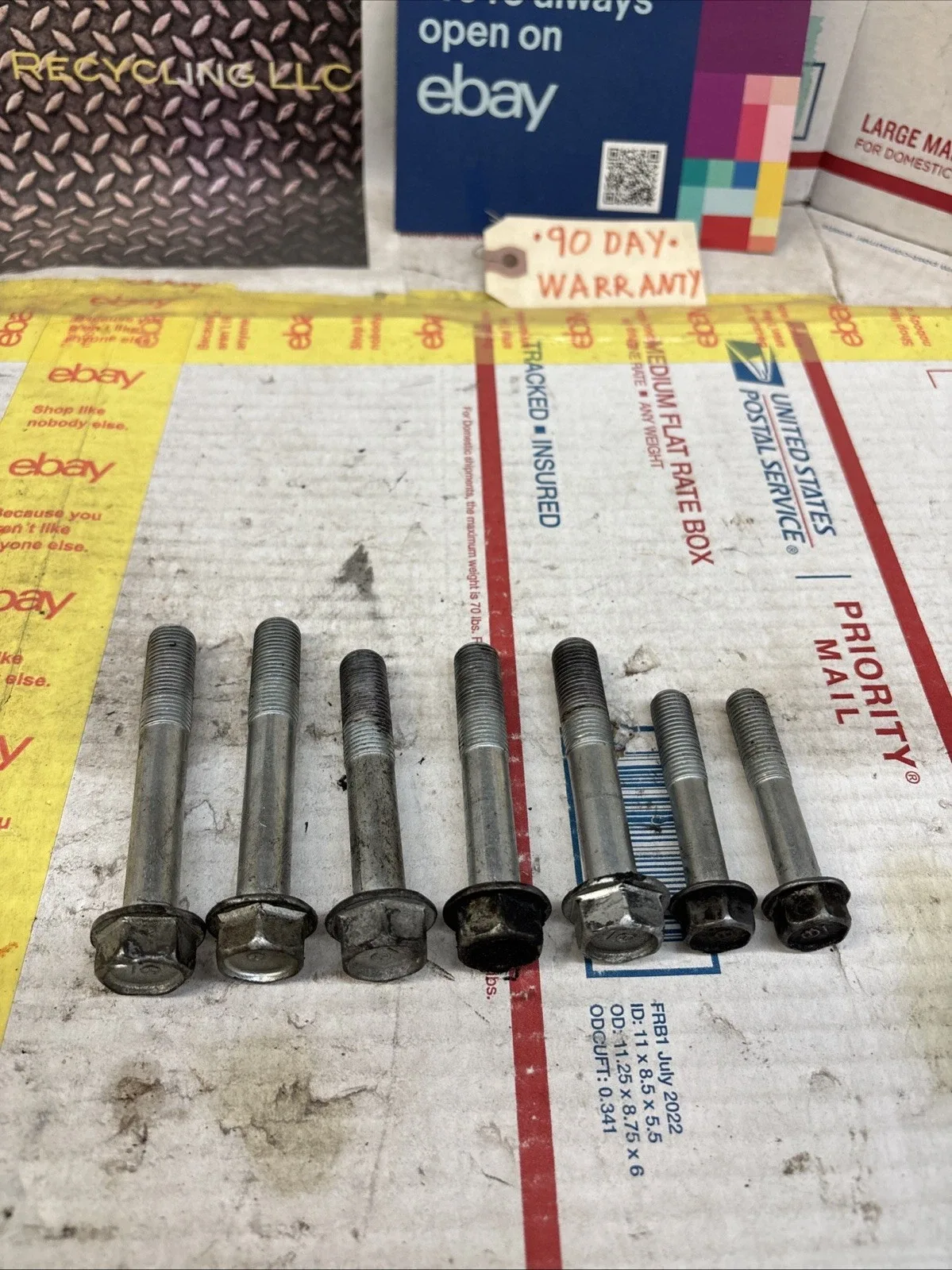 03-07 HONDA ACCORD 3.0L AUTOMATIC TRANSMISSION MOUNTING BOLT BELL HOUSING BOLTS image 4
