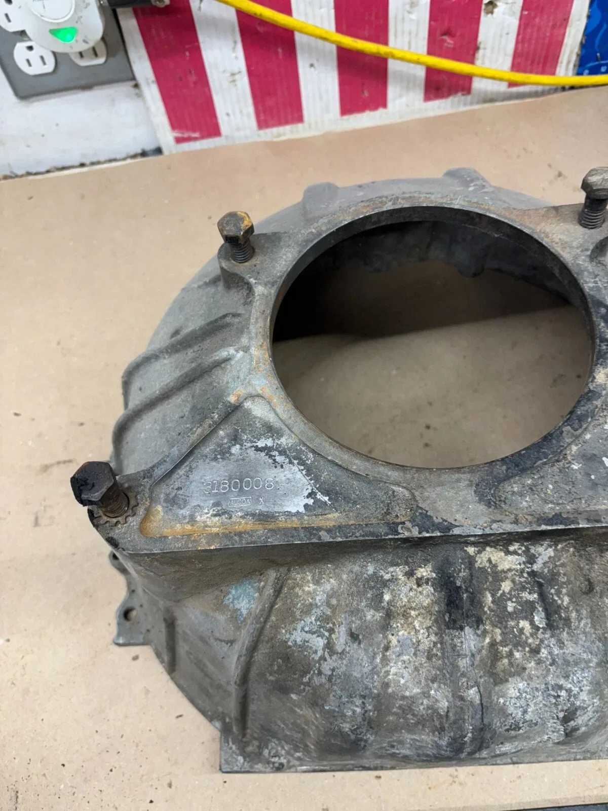 Jeep Amc Amx Javelin AMX FMX AUTOMATIC Transmission Bell Housing 304 360 401 258 image 4