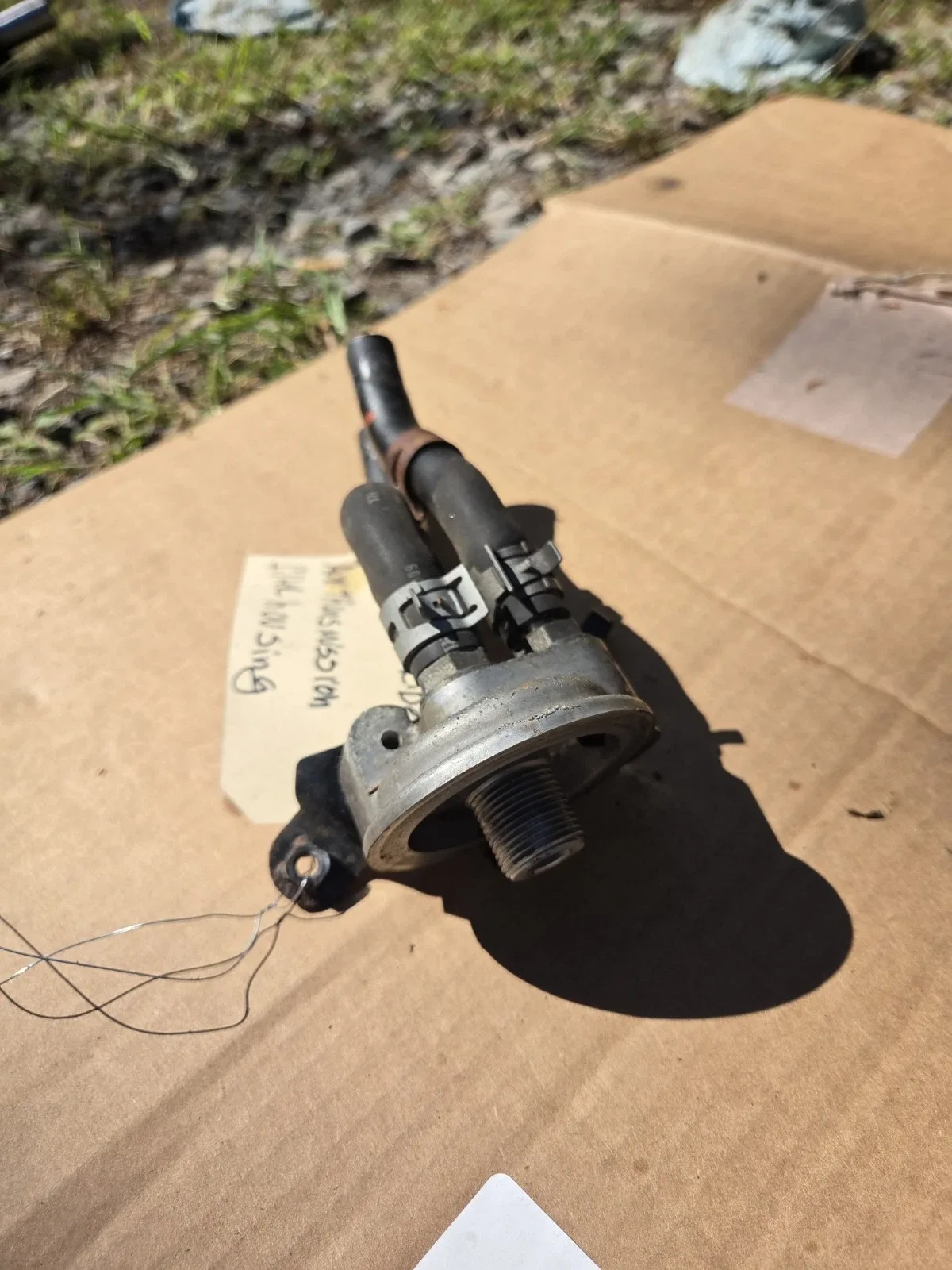 2008 3.6L Subaru Tribeca Auxiliary Transmission Filter Housing Genuine OEM USED