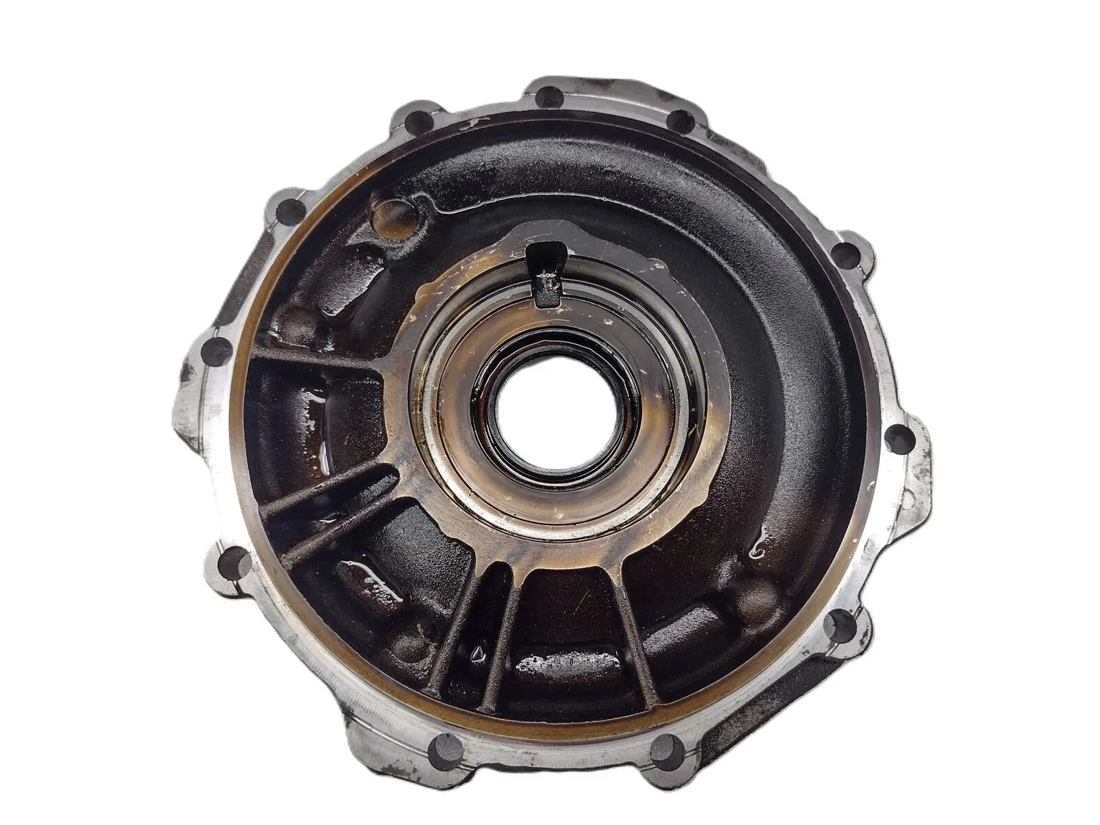 Audi 8HP55 Transmission Front Differential Right Side Cover 1087435041 image 2
