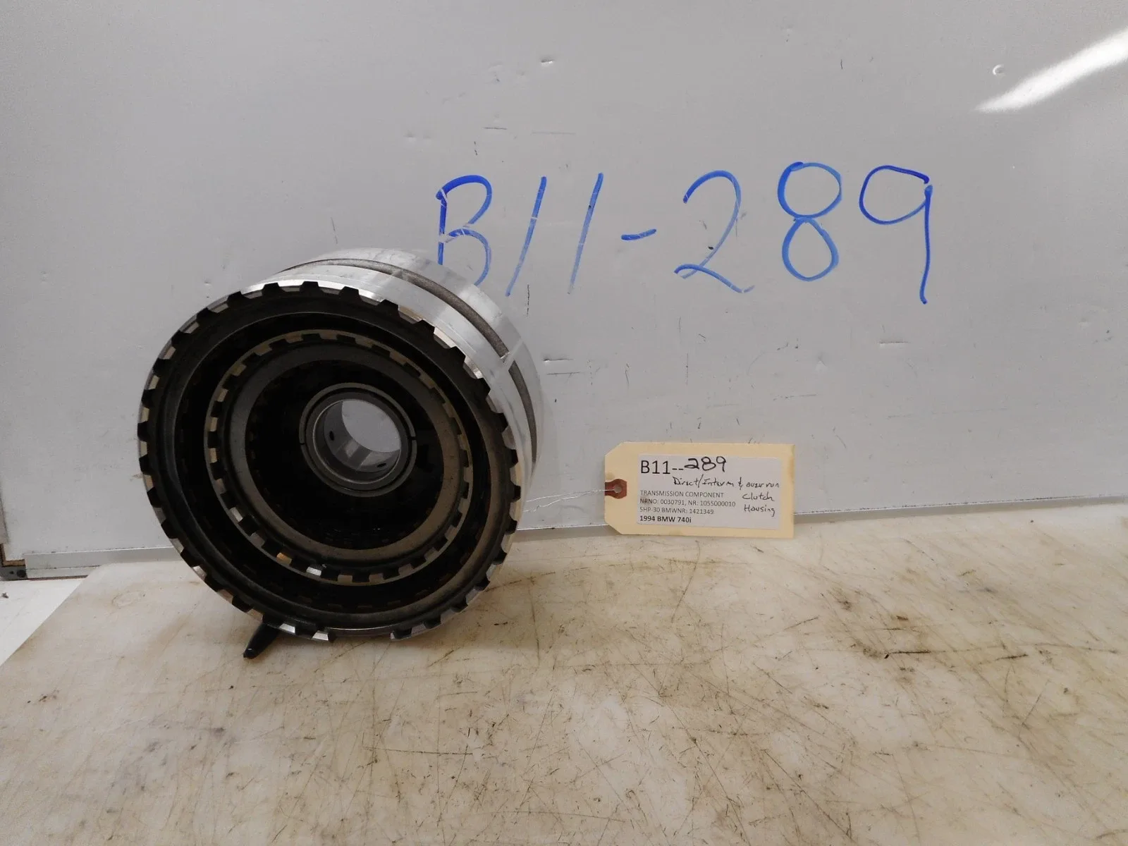 1994 BMW 740I DIRECT INTERN & OVERRUN CLUTCH HOUSING image 3