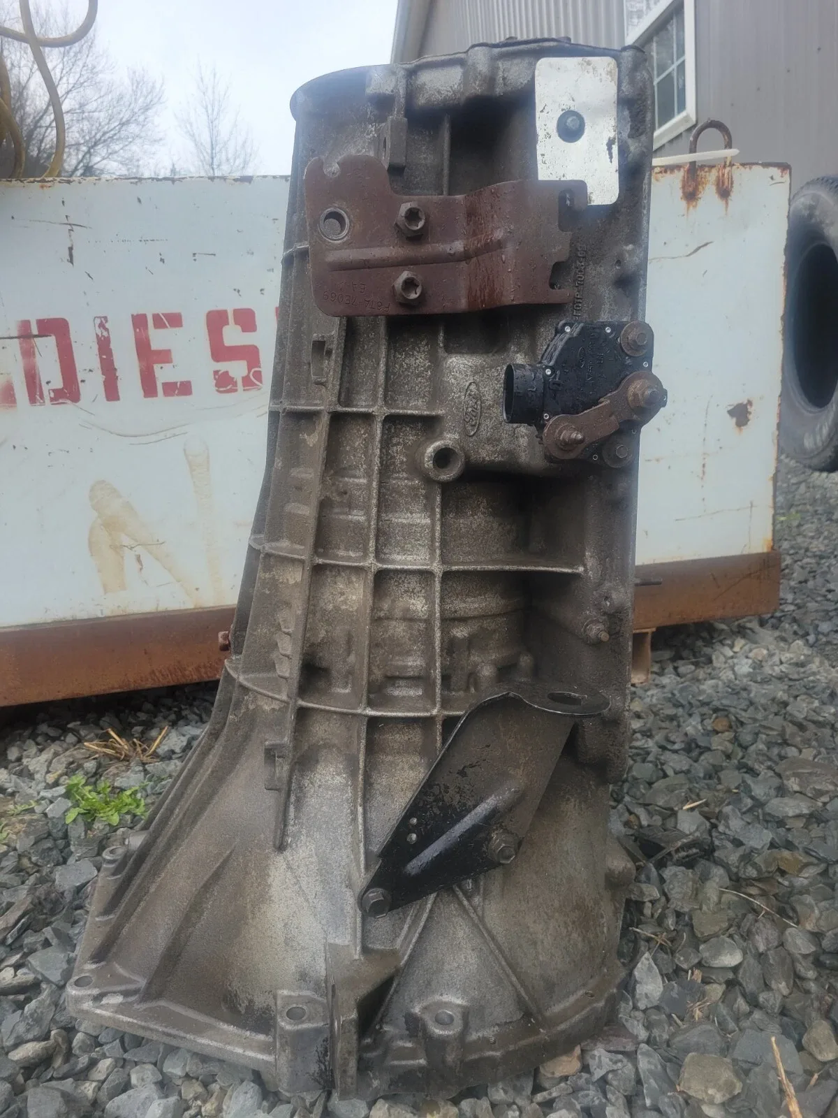 E40D Ford Transmission Case DIESEL F0TP 7006 BB OEM USED